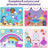 Skillmatics Dot It Sticker Art – Dinosaurs, Mess-Free Fun for Kids, 500+ Stickers, Craft Kits, DIY Scrapbooking Activity, Travel Toys, Gifts for Boys & Girls Ages 3, 4, 5, 6, 7(Sparkle Edition)