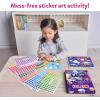 Skillmatics Dot It Sticker Art – Dinosaurs, Mess-Free Fun for Kids, 500+ Stickers, Craft Kits, DIY Scrapbooking Activity, Travel Toys, Gifts for Boys & Girls Ages 3, 4, 5, 6, 7(1. Disney Princess)