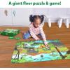 Skillmatics Floor Puzzle & Game – Piece & Play Construction Site, Jigsaw & Toddler Puzzles, Educational Toy, Gifts for Boys & Girls Ages 3, 4, 5, 6, 7 (48 Pieces, 2 x 3 feet)(3. Wild Animals)