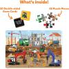 Skillmatics Floor Puzzle & Game – Piece & Play Construction Site, Jigsaw & Toddler Puzzles, Educational Toy, Gifts for Boys & Girls Ages 3, 4, 5, 6, 7 (48 Pieces, 2 x 3 feet)(1. Construction Site)