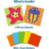 Skillmatics Foam Sticker Art Activity – Unicorns & Princesses, Mess-Free Fun for Kids, 800+ 3D Foam Stickers, DIY Felt Craft Kits, Valentine’s Day Gifts for Girls & Boys Ages 3, 4, 5, 6, 7(3.⁠ ⁠Under the Ocean)