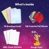 Skillmatics Foil Fun Greeting Cards and Unicorns & Princesses Bundle, No Mess Art for Kids, DIY Creative Activity, Gifts for Girls & Boys Ages 4, 5, 6, 7, 8, 9