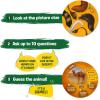 Skillmatics Guess in 10 Legendary Landmarks, Educational Travel Toys for Boys, Girls, and Kids Who Love Card Games, Board Games, Geography and History, Trivia, Gifts for Ages 8, 9, 10 and Up(2. Picture Clues Animals)