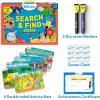 Skillmatics I Can Write – Reusable Preschool Learning Activities, Educational Toy and Game, Back to School Supplies, Gifts for Students, Kids, Toddlers Ages 3, 4, 5, 6(5. Search & Find Megapack)
