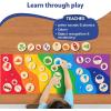 Skillmatics Magnetic Matching Activity – The Alphabet Rainbow, Preschool Learning Toy & Game for Kids, 35+ Magnetic Pieces, Gifts for Girls & Boys Ages 3, 4, 5, 6(The Alphabet Rainbow)
