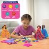 Skillmatics Poke in Art Magical Princesses & Dot It Unicorns and Princesses Sparkle Bundle, Mess-Free Art for Kids, DIY Craft Kits, Creative Activity, Gifts for Ages 3, 4, 5, 6, 7, 8, 9