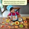 Skillmatics Pretend Play Playset – 100 Most Real Play Foods for Child’s Play, Back-to-School Kitchen Accessories, Play Kitchen Toys, Gifts for Boys, Girls, Kids & Toddlers Ages 3 and up(2. Play Foods)