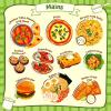 Skillmatics Pretend Play Playset – 100 Most Real Play Foods for Child’s Play, Back-to-School Kitchen Accessories, Play Kitchen Toys, Gifts for Boys, Girls, Kids & Toddlers Ages 3 and up(2. Play Foods)