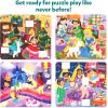 Skillmatics Puzzle Activity – Tape It Animal Sticker Puzzles, 300+ Easy-Tear Stickers, Art & Craft Kit, Educational Fine Motor Skills & Travel Toy, Gift for Kids Ages 4, 5, 6, 7, 8(Unicorns & Princesses)