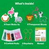 Skillmatics Shake It’s Animals & Aqua Puffs Animals Bundle, Art & Craft, DIY Activity Kits, Travel Toys, Gifts for Boys & Girls Ages 4, 5, 6, 7, 8, 9, 10