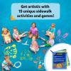 Skillmatics Sidewalk Chalk Activity Kit – Creative Outdoor Fun with 18 Washable Chalk Sticks, 15 Activities & Games for Kids, Gifts for Boys & Girls Ages 3, 4, 5, 6, 7, 8, 9, 10