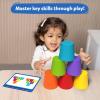 Skillmatics Silicone Rainbow Sorting & Guess in 10 – Animal Kingdom Bundle, Fun Learning Games, Educational Toys, Gifts for Toddlers & Preschoolers Ages 3, 4, 5, 6