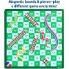 Skillmatics Snakes & Ladders – Magnetic & Customizable Board Game with a Twist, Classic Strategy Game for Family Game Night, Travel Toy & Gift for Boys, Girls, Teens & Adults, 2-5 Players
