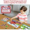Skillmatics Tangram Sticker Puzzles – Educational Art & Craft Activity with 150+ Foam Tangram Stickers, Creative Toys & Games for Boys & Girls Ages 4, 5, 6, 7(Transport Vehicles)