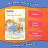 Skillmatics Vocabulary Flash Cards for SAT Prep – Learn 100 Words with Wordplay, Visuals & Soundplay, Study Aid & Educational Gift for Ages 12, 13, 14 & Up, Screen-Free Language Game(SAT)