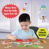 Skillmatics Waxy Stick Art Kit – 100 Bendable & Reusable Waxy Sticks for Mess-Free DIY Fun, Pretty Pictures with Unicorns & Princesses, Creative Gifts for Girls & Boys Ages 5, 6, 7, 8, 9, 10, 11, 12(3. Cars  Dinos & More!)