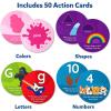 Skillmatics Write & Learn Reusable Cards for Toddlers – Letters, Numbers, Patterns & Shapes, Travel Game, Preschool Learning, Gifts for Kids Ages 3, 4, 5, 6(1. Jump & Learn)