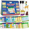 Skillmatics Busy Book for Preschoolers – Preschool Learning Activities, Mess-Free & Pre-Assembled, 150+ Reusable Stickers, Educational Homeschool & Travel Toy, Gift for Toddlers for Ages 3, 4, 5, 6