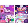 Skillmatics Foil Fun & Dot It Sparkle Edition Bundle, Unicorns & Princesses Theme, Mess-Free Art for Kids, DIY Craft Kits, Creative Activity, Gifts for Ages 3, 4, 5, 6, 7, 8, 9