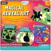 Skillmatics Paper Art Kit – STEM Craft Kit for Kids with Decorative Paper, Stencils & Markers, Create with Light, Mess-Free, Indoor Fun, Gift for Ages 4, 5, 6, 7, 8, 9, 10, 11, 12(Unicorns & Princesses)