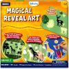 Skillmatics Paper Art Kit – STEM Craft Kit for Kids with Decorative Paper, Stencils & Markers, Create with Light, Mess-Free, Indoor Fun, Gift for Ages 4, 5, 6, 7, 8, 9, 10, 11, 12(Animals)