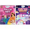 Skillmatics Poke in Art Magical Princesses & Dot It Unicorns and Princesses Sparkle Bundle, Mess-Free Art for Kids, DIY Craft Kits, Creative Activity, Gifts for Ages 3, 4, 5, 6, 7, 8, 9