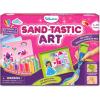 Skillmatics Sand Art Activity – Mess-Controlled DIY Unicorn & Princess Craft Kit with 50+ Colorful Stickers, Fun Hands-On Creative Craft Kits, Valentine’s Day Gift for Ages 4, 5, 6, 7, 8, 9, 10(Unicorns & Princesses)
