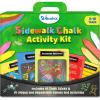 Skillmatics Sidewalk Chalk Activity Kit – Creative Outdoor Fun with 18 Washable Chalk Sticks, 15 Activities & Games for Kids, Gifts for Boys & Girls Ages 3, 4, 5, 6, 7, 8, 9, 10