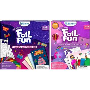 Skillmatics Foil Fun Greeting Cards and Unicorns & Princesses Bundle, No Mess Art for Kids, DIY Creative Activity, Gifts for Girls & Boys Ages 4, 5, 6, 7, 8, 9