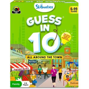 Skillmatics Guess in 10 Legendary Landmarks, Educational Travel Toys for Boys, Girls, and Kids Who Love Card Games, Board Games, Geography and History, Trivia, Gifts for Ages 8, 9, 10 and Up(3. Around the Town)