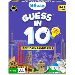 Skillmatics Guess in 10 Legendary Landmarks, Educational Travel Toys for Boys, Girls, and Kids Who Love Card Games, Board Games, Geography and History, Trivia, Gifts for Ages 8, 9, 10 and Up(5. Landmarks)