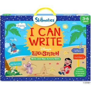 Skillmatics I Can Write – Reusable Preschool Learning Activities, Educational Toy and Game, Back to School Supplies, Gifts for Students, Kids, Toddlers Ages 3, 4, 5, 6(9. I Can Write Disney’s Lilo & Stitch)
