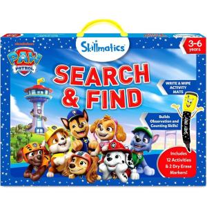 Skillmatics I Can Write – Reusable Preschool Learning Activities, Educational Toy and Game, Back to School Supplies, Gifts for Students, Kids, Toddlers Ages 3, 4, 5, 6(7. Search & Find PAW Patrol)