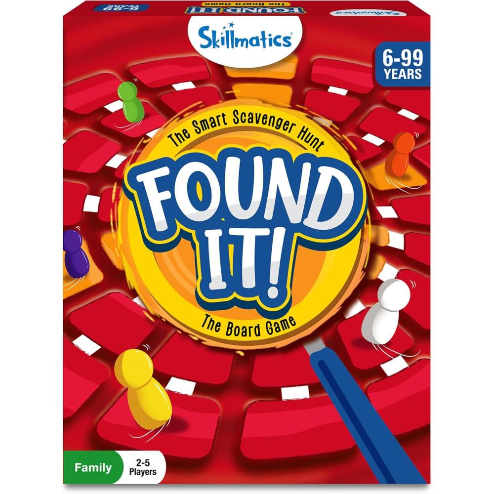 image:imageSkillmatics Card Game  Found It Halloween Scavenger Hunt Educational Learning Toys Perfect for Indoor or Outdoor Play Classrooms Party Games Gifts for Kids and Families for Ages 4 5 6 76 The Family Game