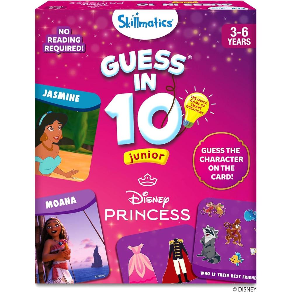 image:imageSkillmatics G10 Dinosaurs Perfect for Boys Girls Kids and Families Who Love Card Games Toys Travel Games Gifts for Ages 8 9 10 amp Up5 Disney Princess