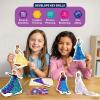 Skillmatics Poke-in Art – Easter Fun, Mess-Free for Kids, DIY Wood Craft Kits, Creative Activity, Easter Basket Stuffers, Gifts for Girls and Boys Ages 4, 5, 6, 7, 8, 9(2. Disney Frozen)
