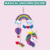 Skillmatics Poke-in Art – Easter Fun, Mess-Free for Kids, DIY Wood Craft Kits, Creative Activity, Easter Basket Stuffers, Gifts for Girls and Boys Ages 4, 5, 6, 7, 8, 9(3. Unicorn Dream Décor)