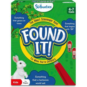 Skillmatics Card Game – Found It Halloween Scavenger Hunt, Educational Learning Toys, Perfect for Indoor or Outdoor Play, Classrooms, Party Games, Gifts for Kids and Families, for Ages 4, 5, 6, 7(3.⁠ ⁠Outdoor Game)