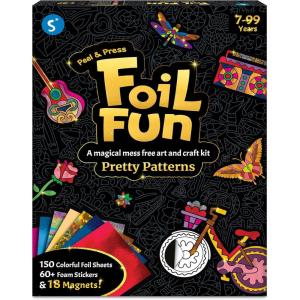 Skillmatics Foil Fun – Easter Cards, No Mess Art for Kids, Easter Basket Stuffers, Craft Kits, DIY Creative Party Activity, Gifts for Girls & Boys Ages 4, 5, 6, 7, 8, 9(1. Pretty Patterns)