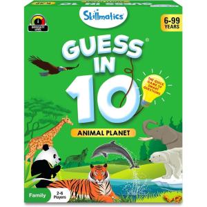 Skillmatics G10 Dinosaurs, Perfect for Boys, Girls, Kids, and Families Who Love Card Games, Toys, Travel Games, Gifts for Ages 8, 9, 10 & Up(1. Animal Planet)