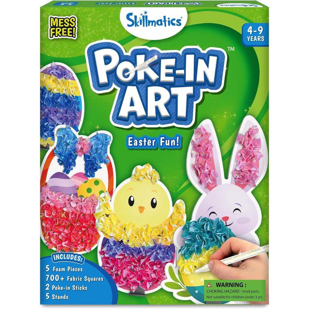 image:imageSkillmatics Pokein Art  Disney Princesses MessFree Fun for Kids DIY Wood Craft Kits Creative Activity Gifts for Girls Ages 4 5 6 7 8 9 Includes Cinderella Ariel Moana Rapunzel amp MoreEaster Fun