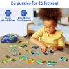 Skillmatics Animal Alphabet Puzzle – 52 Piece Jigsaw Puzzle for Toddlers, Preschoolers, Educational Toy for Learning ABCs and Letters, Gifts for Boys & Girls Ages 3, 4, 5, 6