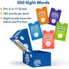 Skillmatics Flash Cards – 500 Sight Words for Preschool (Pre-K), Kindergarten, 1st, 2nd, 3rd Grade Gifts, Includes The Dolch & Fry Word List & 6 Unique Games(Sight Words)