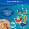 Skillmatics Poke-in Art – Disney Princesses, Mess-Free Fun for Kids, DIY Wood Craft Kits, Creative Activity, Gifts for Girls Ages 4, 5, 6, 7, 8, 9, Includes Cinderella, Ariel, Moana, Rapunzel & More(5. Underwater Animals)
