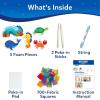 Skillmatics Poke-in Art – Disney Princesses, Mess-Free Fun for Kids, DIY Wood Craft Kits, Creative Activity, Gifts for Girls Ages 4, 5, 6, 7, 8, 9, Includes Cinderella, Ariel, Moana, Rapunzel & More(5. Underwater Animals)