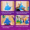 Skillmatics Poke-in Art – Disney Princesses, Mess-Free Fun for Kids, DIY Wood Craft Kits, Creative Activity, Gifts for Girls Ages 4, 5, 6, 7, 8, 9, Includes Cinderella, Ariel, Moana, Rapunzel & More(2. Disney Princess)