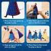 Skillmatics Poke-in Art – Disney Princesses, Mess-Free Fun for Kids, DIY Wood Craft Kits, Creative Activity, Gifts for Girls Ages 4, 5, 6, 7, 8, 9, Includes Cinderella, Ariel, Moana, Rapunzel & More(2. Disney Frozen)