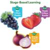 Skillmatics Step by Step Puzzles – 40 Piece Jigsaw & Toddler Puzzles, Montessori Educational Toy for Boys & Girls, Fruits and Vegetables, Travel Friendly, Gifts for Kids Ages 3, 4, 5 and Up(3. Fruits & Vegetables)