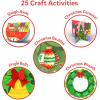 Skillmatics Scissor Skills Activity Book – Snip Snip PAW Patrol, 25 Fun Cutting & Creative Activities for Preschoolers, Fine Motor Skills, Felt Craft Kit, Gifts for Ages 3, 4, 5, 6, 7(5. Holiday Magic)