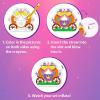Skillmatics Inflatable Art Unicorns & Princesses – 3D DIY Craft Kit for Kids, Mess-Free Coloring Set with Crayons & Straws, Gift for Girls & Boys Ages 4, 5, 6, 7